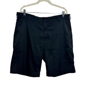 Nike Dri Fit Golf Performance Short Men 36 Black 11" Inseam Sport Minimal Prep